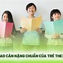 Tiêu Chuẩn Chiều Cao Cân Nặng Con Trai